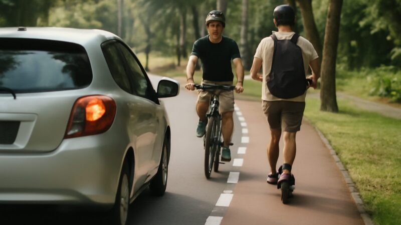 Sharing the Road With Cyclists and PMDs