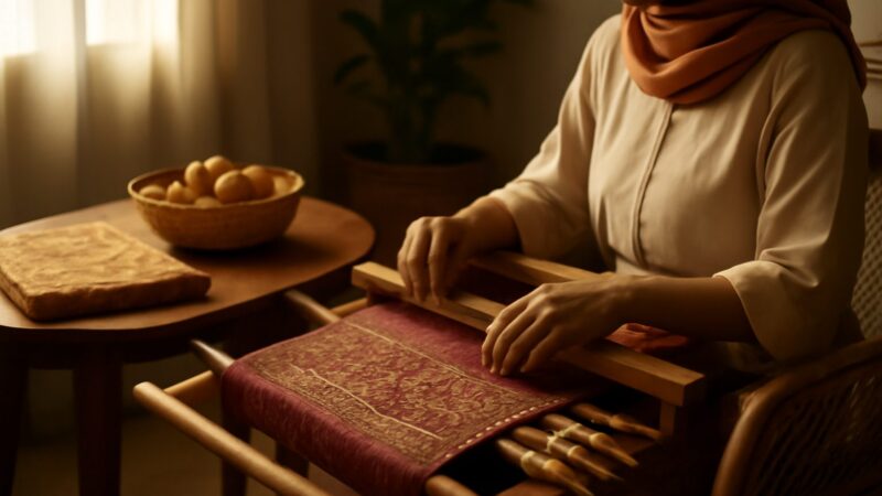 Songket Weaving Heritage in Singapore