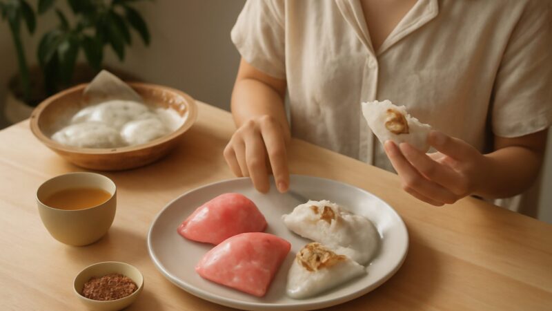 Soon Kueh and Png Kueh Guide: Teochew Classics