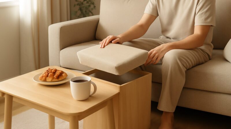 Space-Saving and Multifunctional Furniture for Small Homes