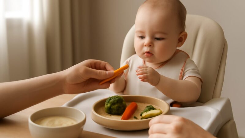 Starting Solids and Baby-Led Weaning