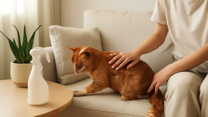 Stopping Cat Spraying and Marking in Your Home