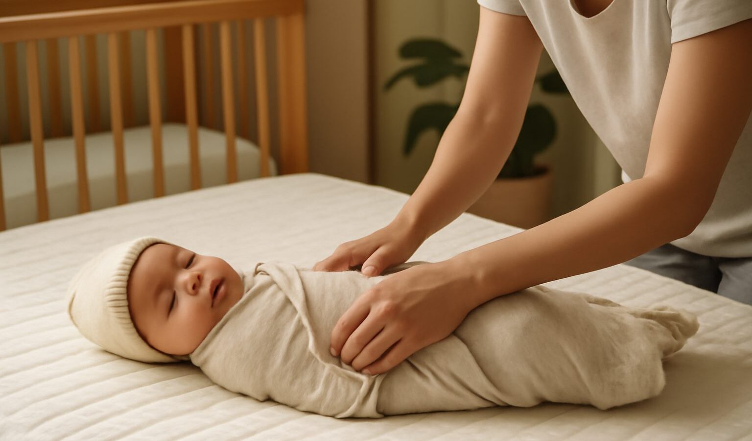 How to Swaddle Your Baby Safely