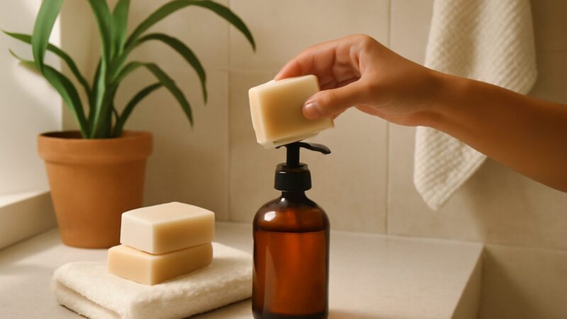 Switching to Shampoo and Soap Bars