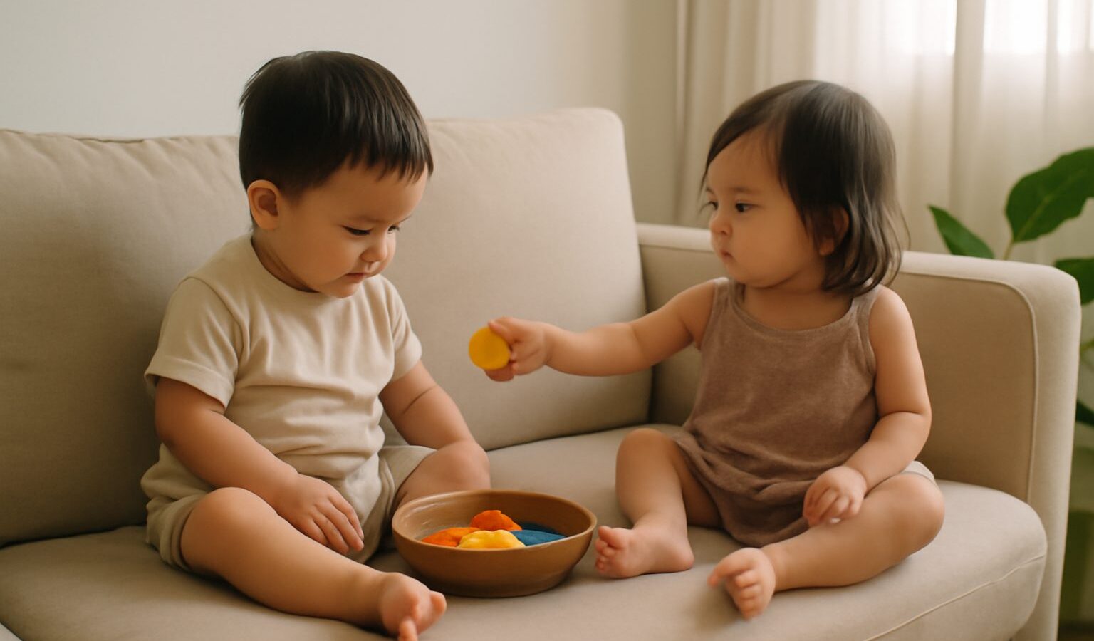 How to Teach Toddlers to Share
