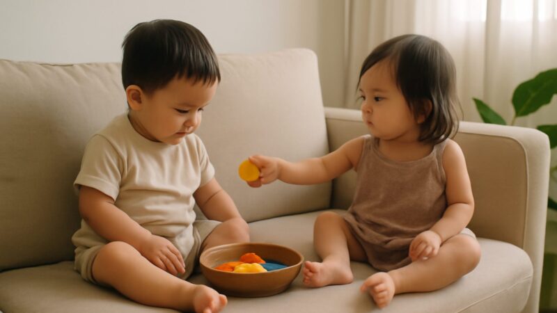 How to Teach Toddlers to Share