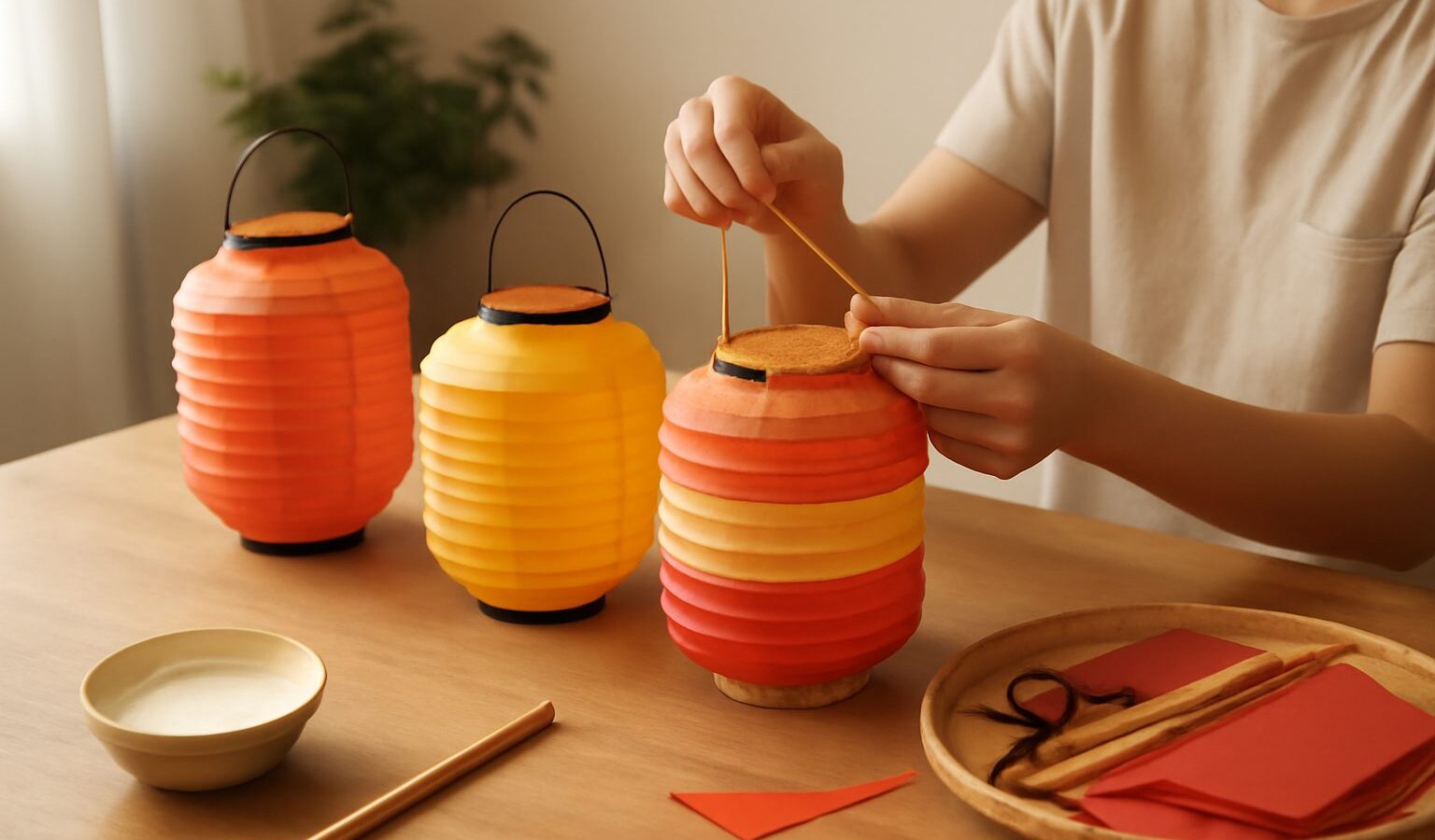 Traditional Lantern Making in Singapore