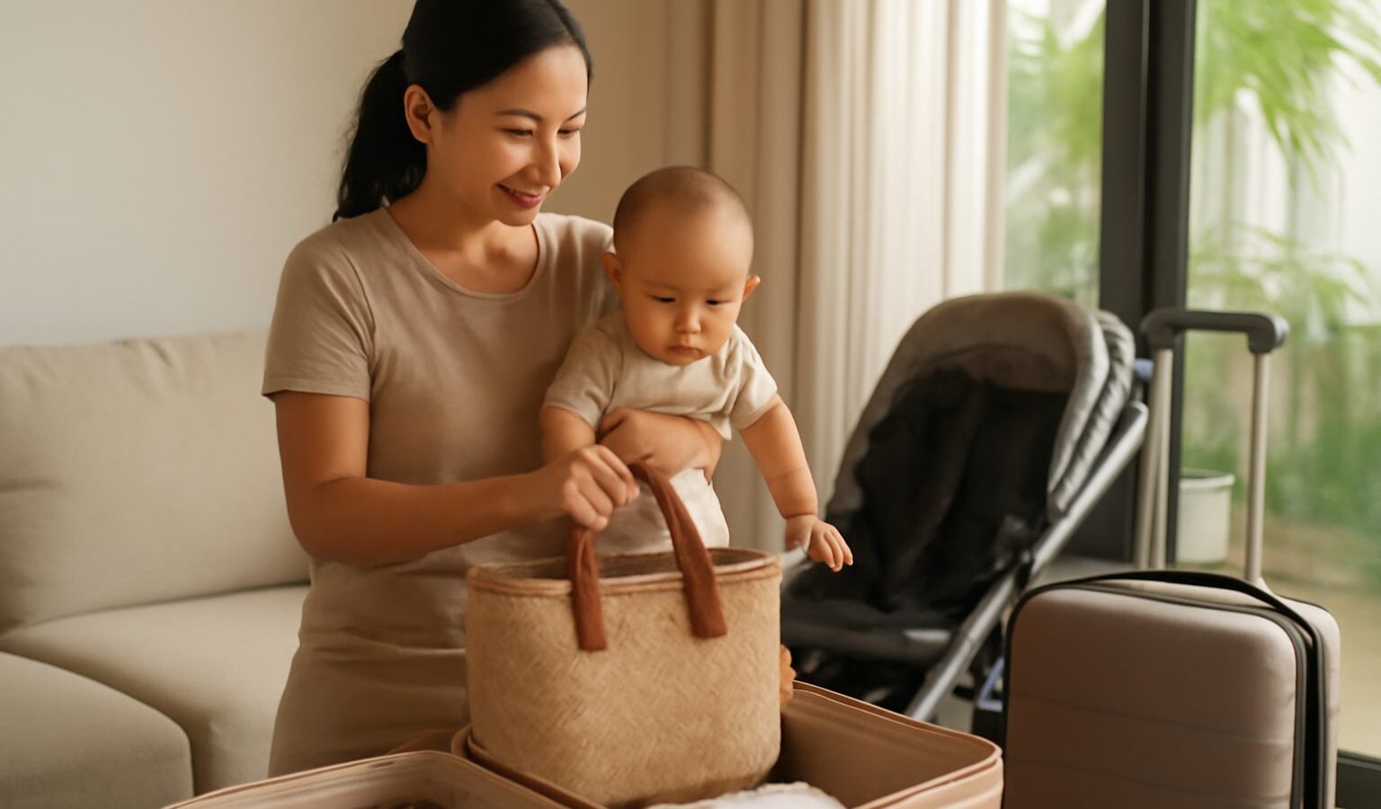 Travelling with a Baby from Singapore