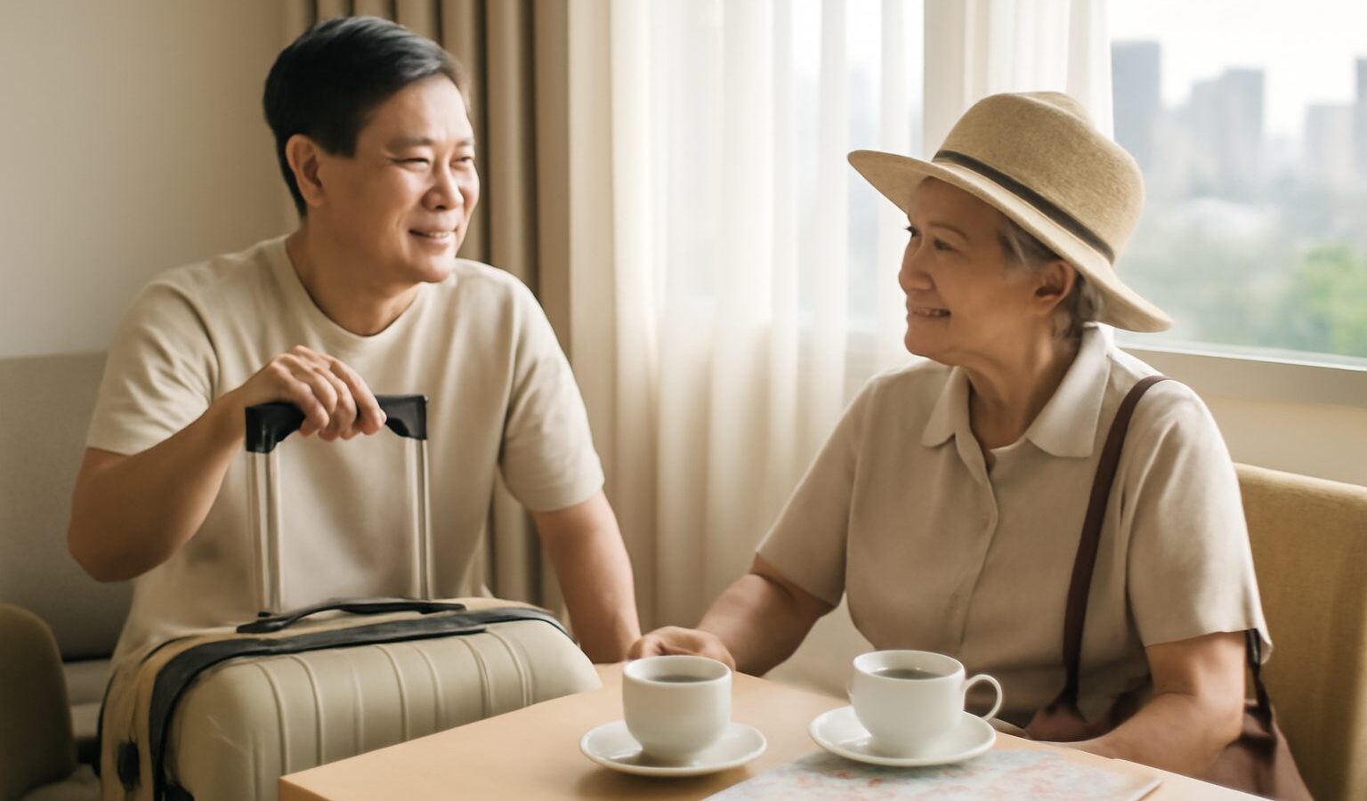 Travelling With Elderly Parents From Singapore