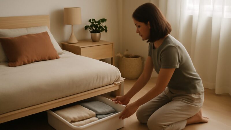 Under-Bed and Hidden Storage Ideas for Small Homes