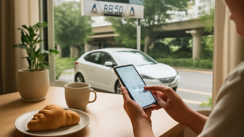 Using ERP and Parking Apps in Singapore