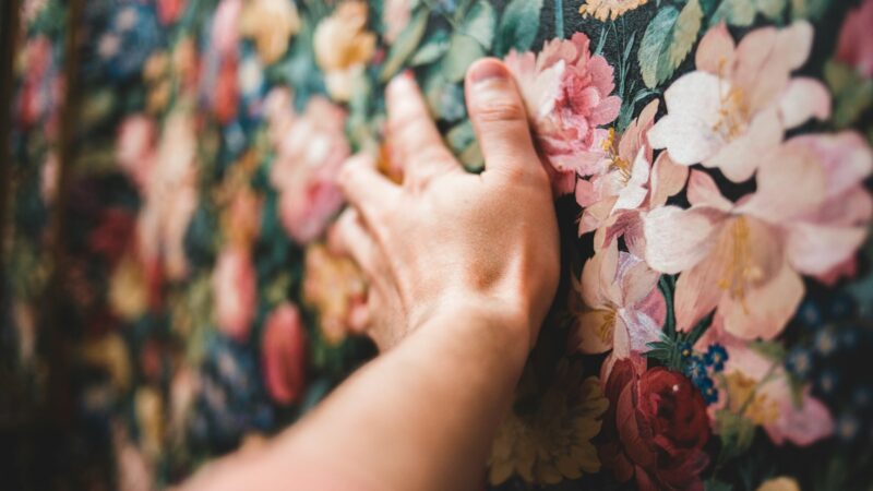 Using Wallpaper and Peel-and-Stick Panels