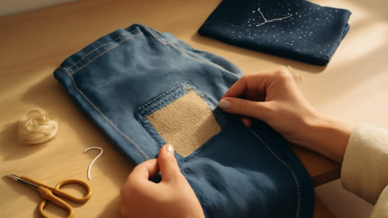 Visible Mending and Sashiko