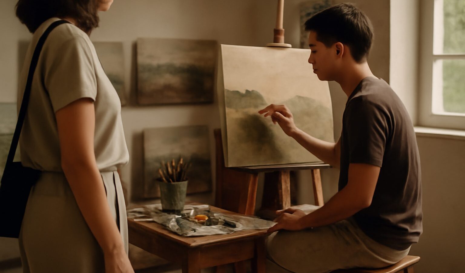 Visiting Artist Studios and Open Studios