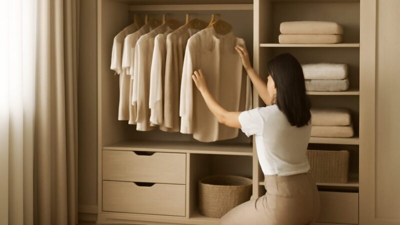 Wardrobe Organisation and Built-In Wardrobe Ideas
