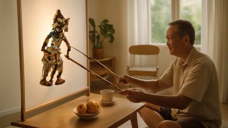 Wayang Kulit Shadow Puppetry in Singapore