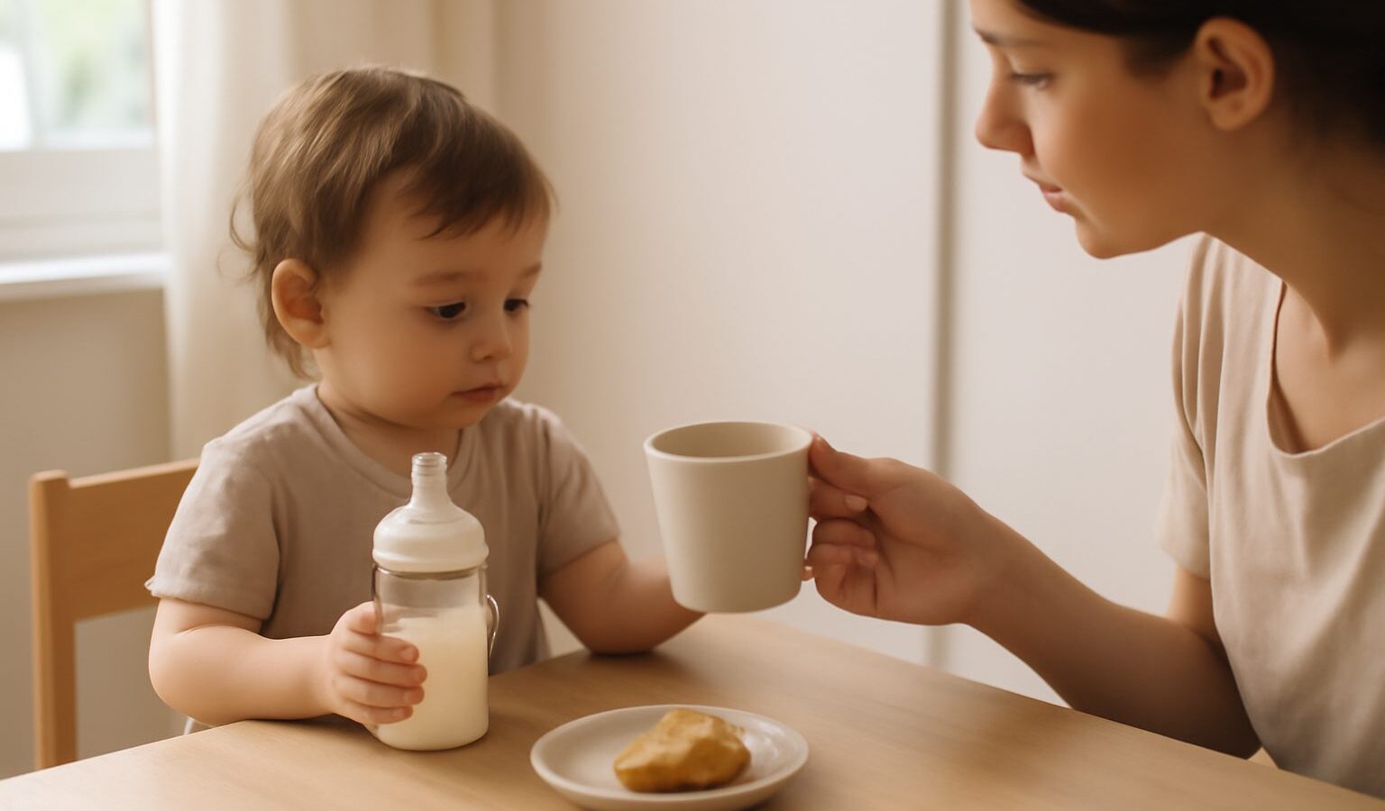 Weaning Your Toddler Off The Bottle And Onto A Cup