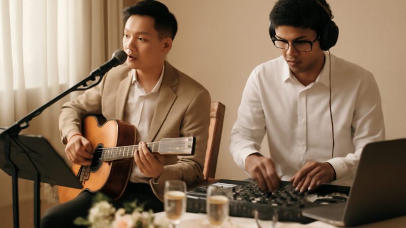 Wedding Live Band vs DJ in Singapore