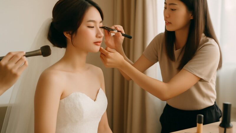 Wedding Makeup and Hair in Singapore