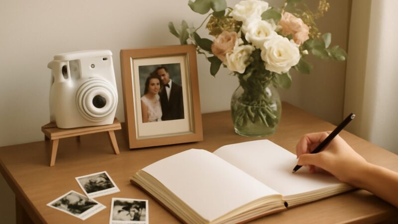 Wedding Photo Booth and Guest Book Ideas