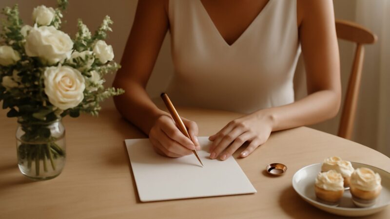 Writing Your Solemnisation Ceremony Script