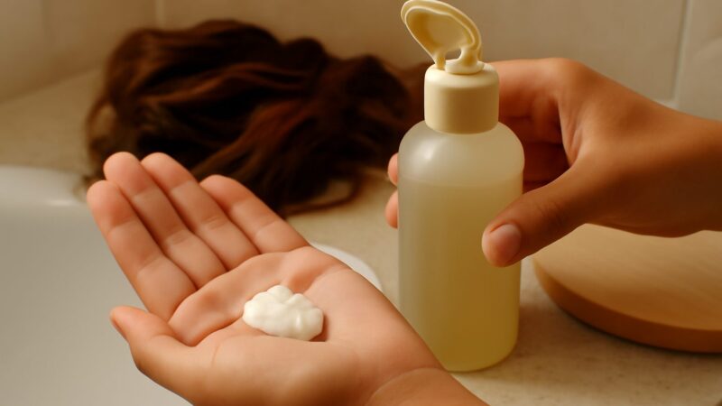 Clarifying Shampoo and Product Buildup