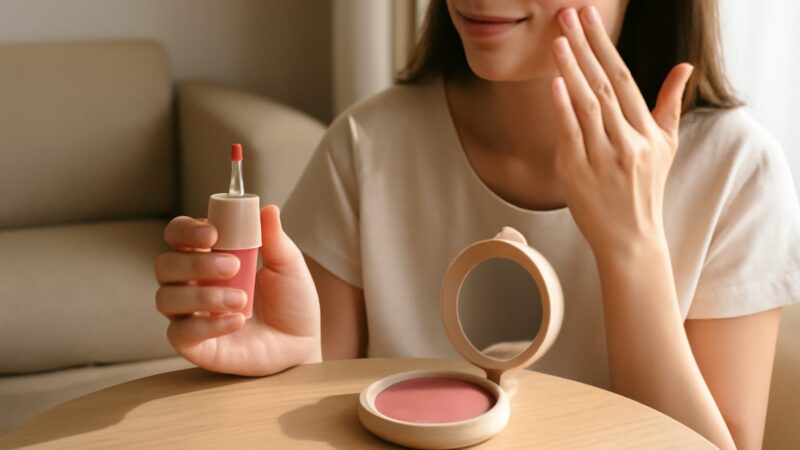Cream Blush and Liquid Blush