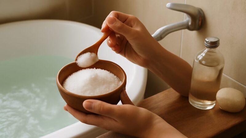 Epsom Salt Baths and Magnesium