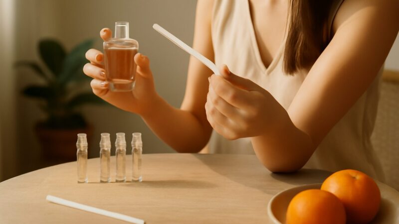 How to Test and Sample Fragrances