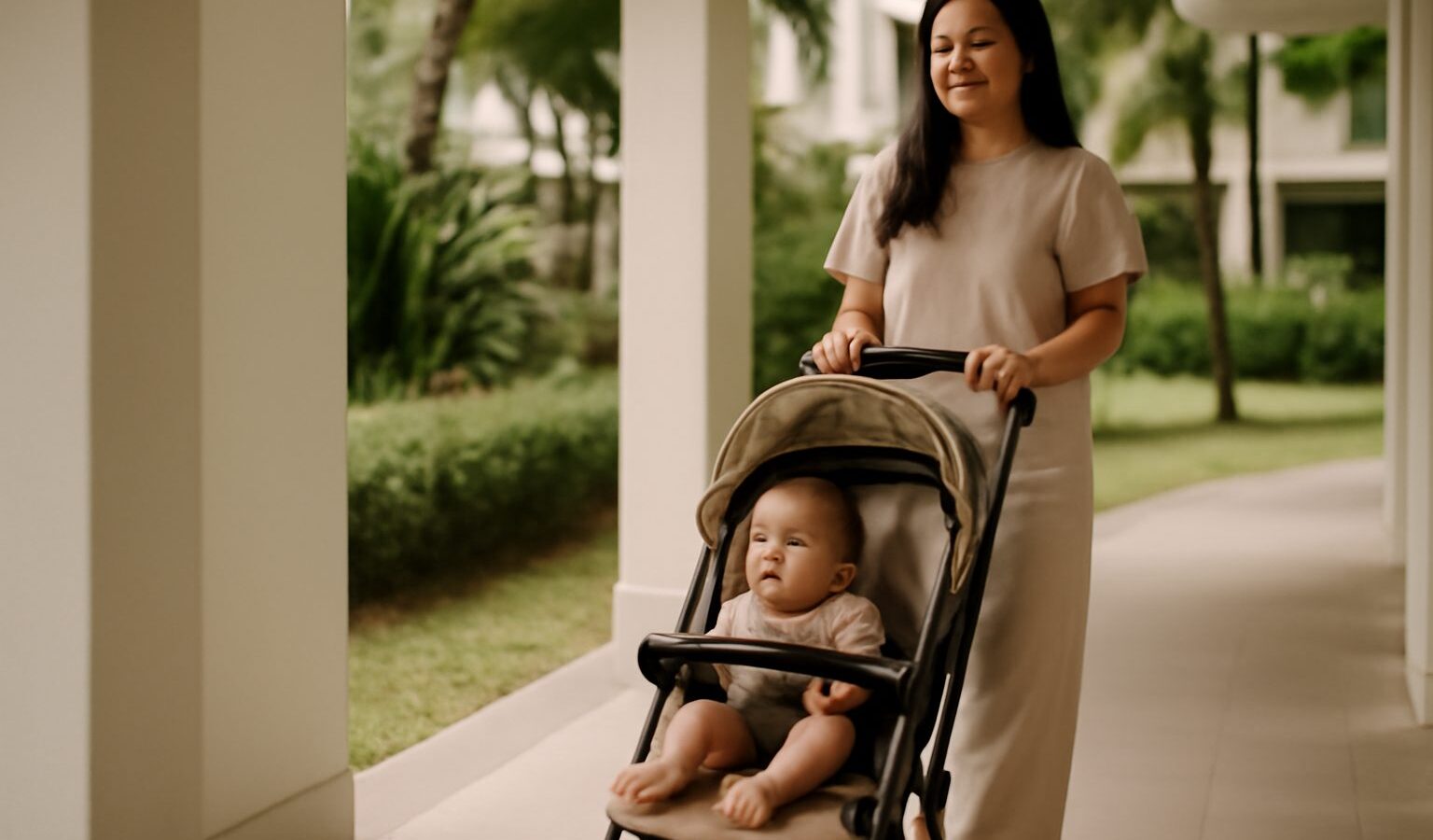 Getting Around With a Baby and Stroller