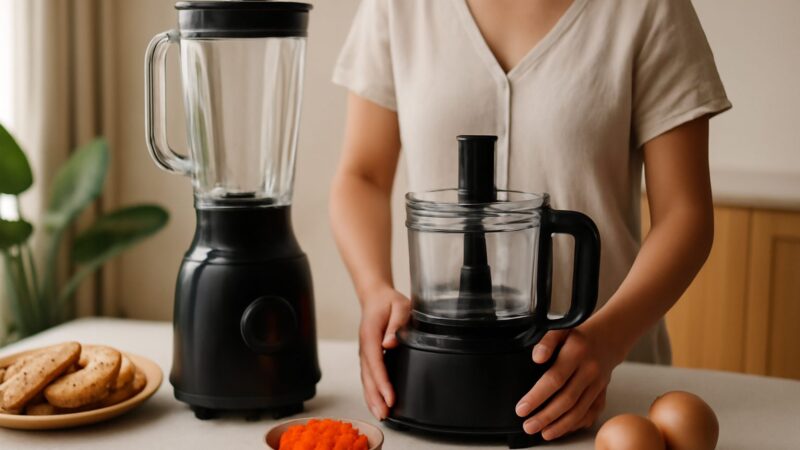 Choosing a Blender or Food Processor