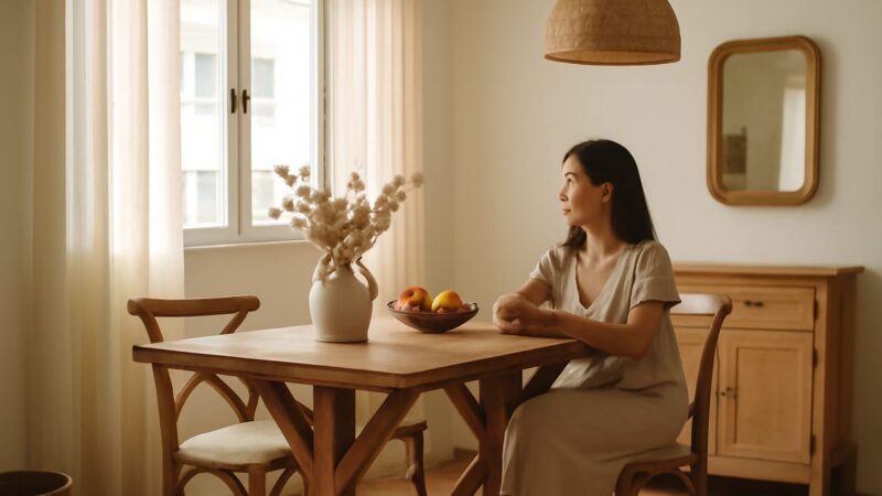 Farmhouse and Rustic Interiors for HDB