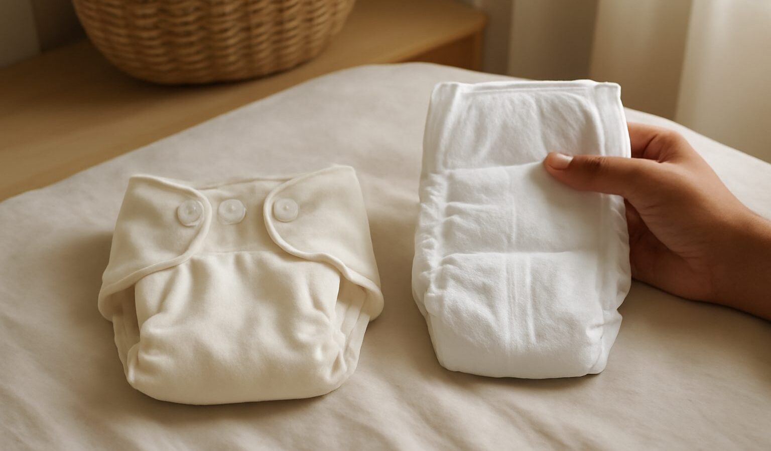 Cloth vs Disposable Nappies