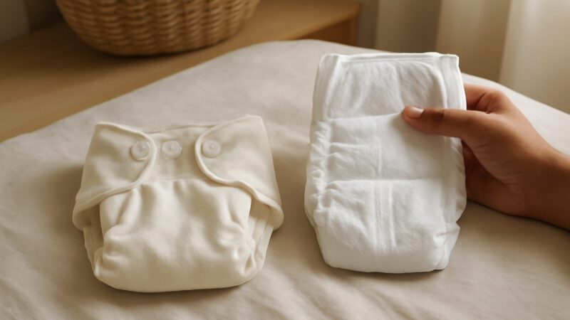 Cloth vs Disposable Nappies