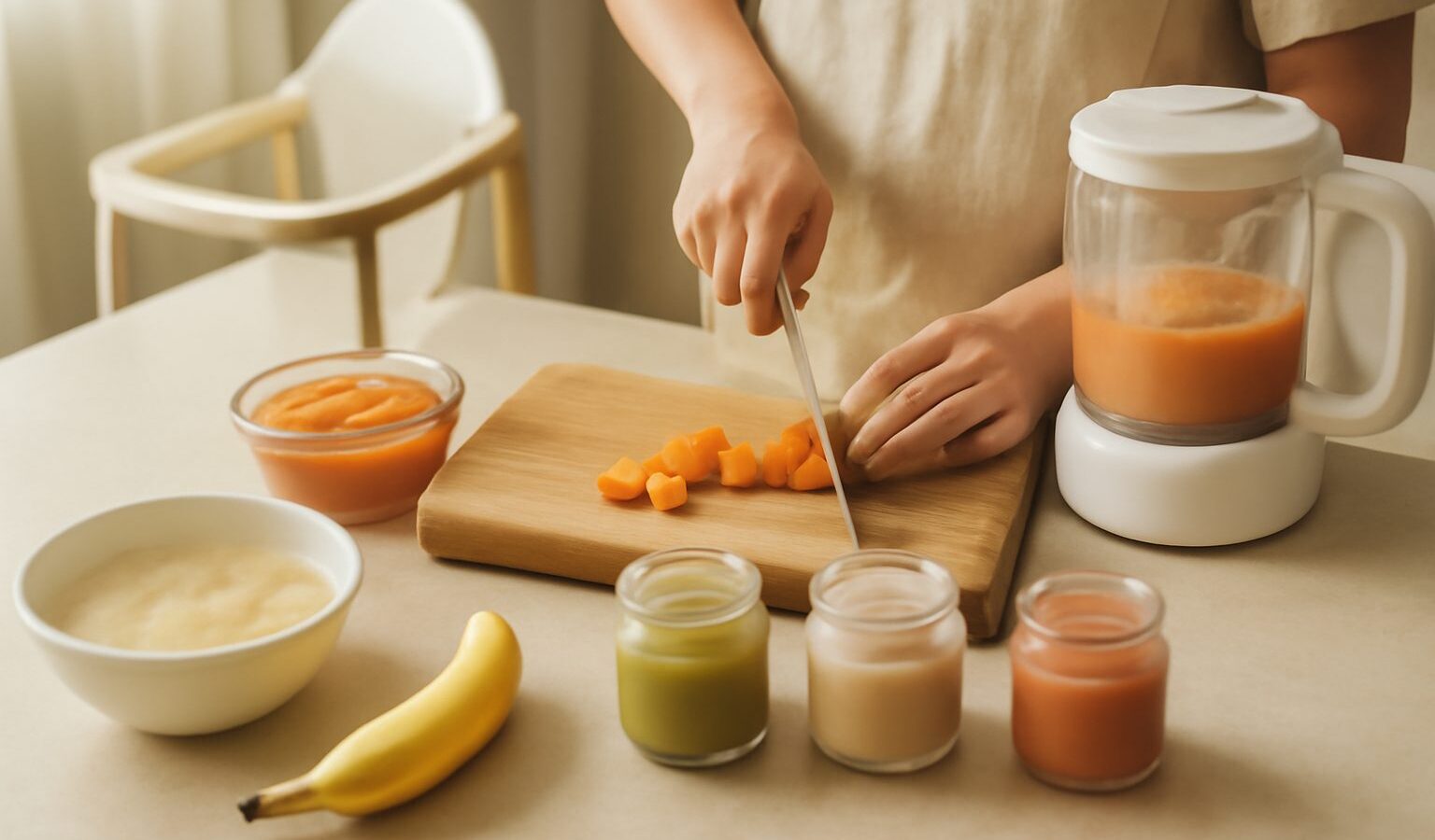 Making Your Own Baby Food at Home