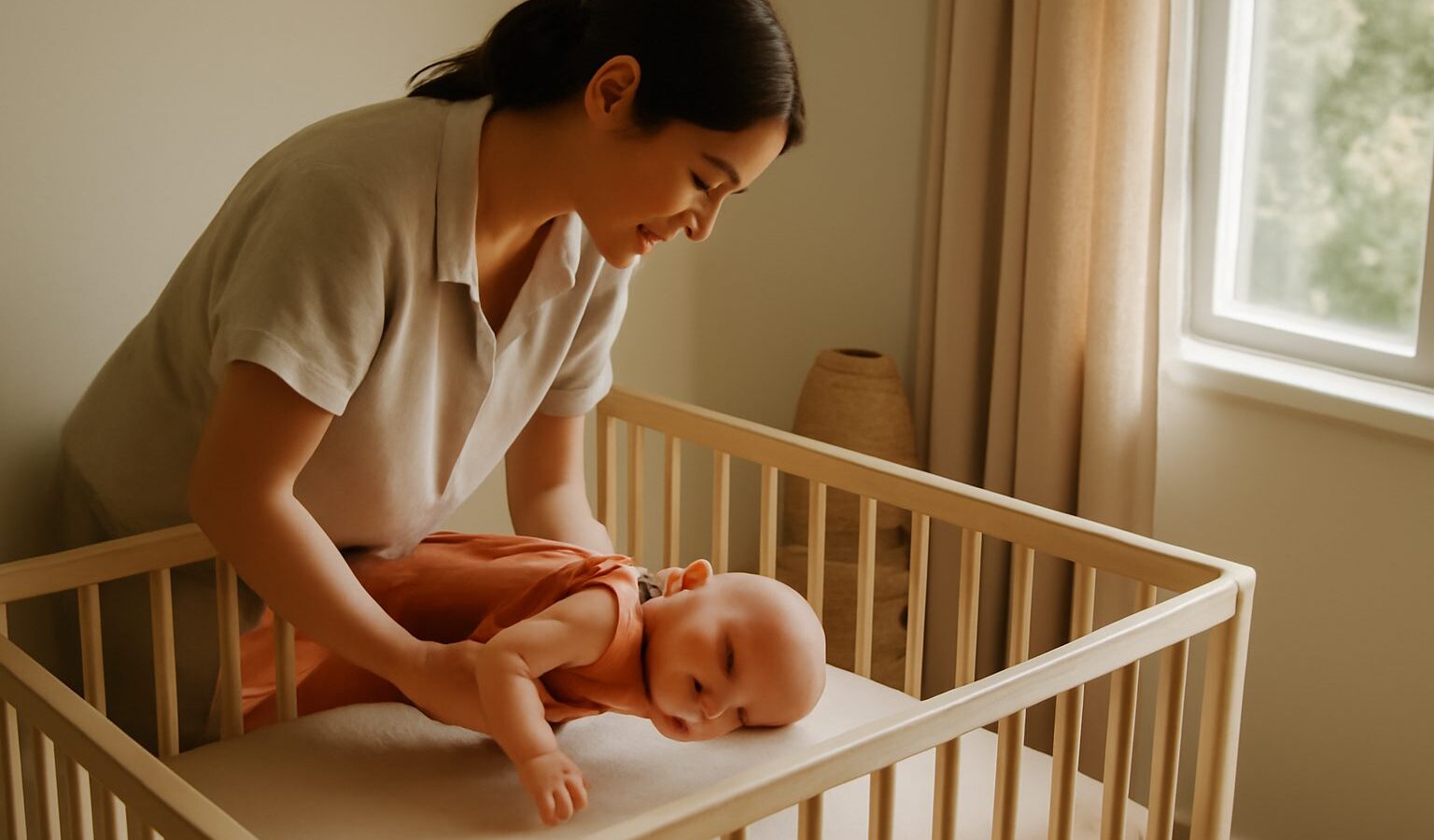Transitioning Your Baby to a Cot and Own Room
