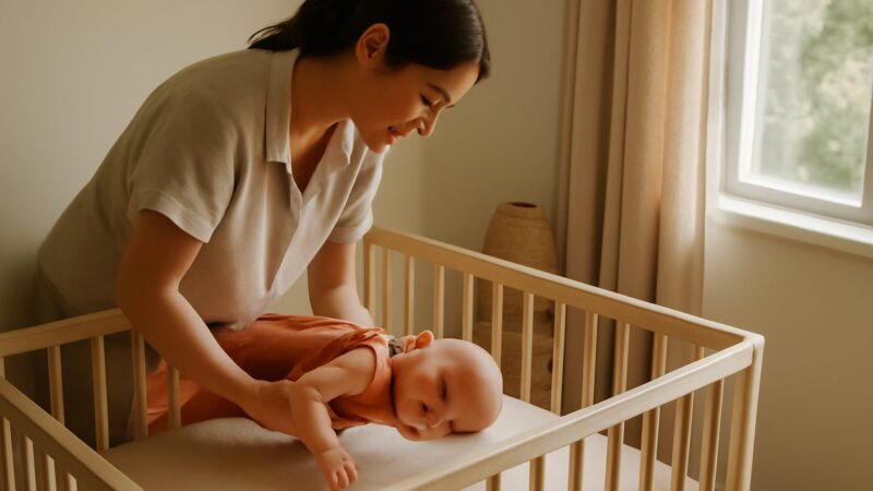 Transitioning Your Baby to a Cot and Own Room