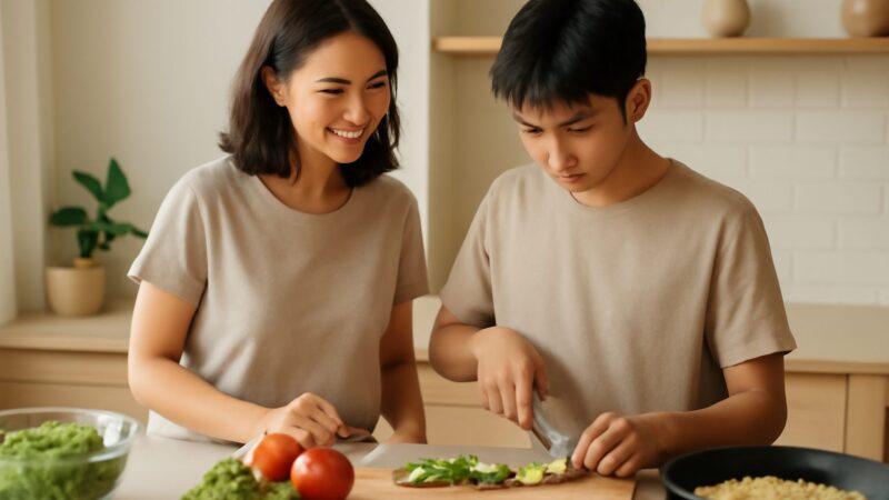 Teaching Your Teen to Cook and Be Self-Sufficient