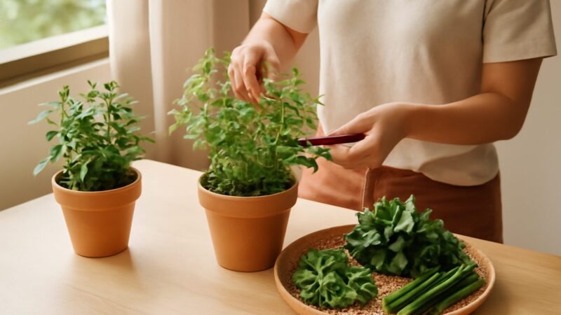 Growing Laksa Leaf and Local Herbs