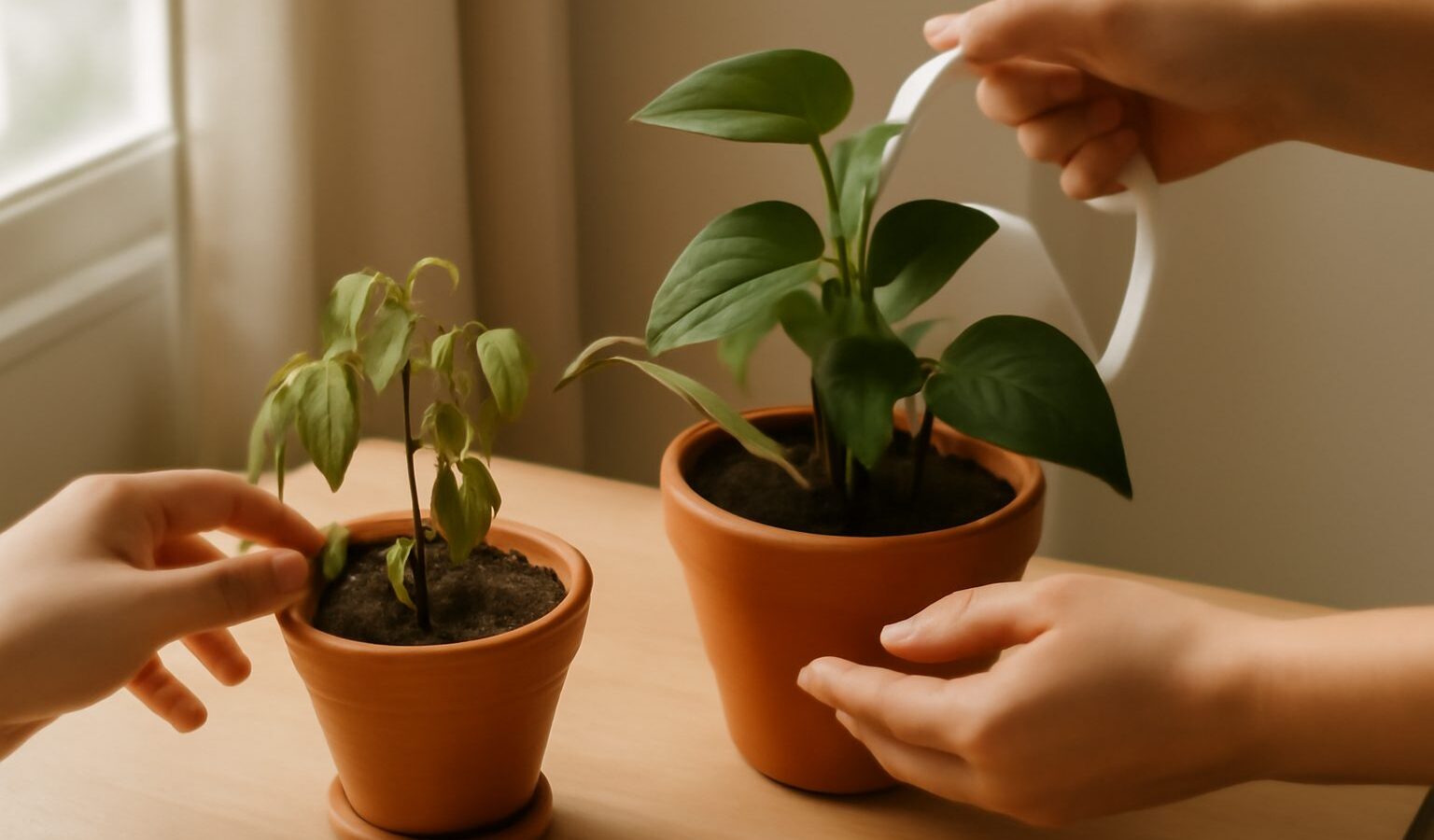 Overwatering vs Underwatering Your Plants