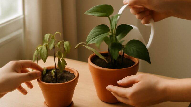Overwatering vs Underwatering Your Plants