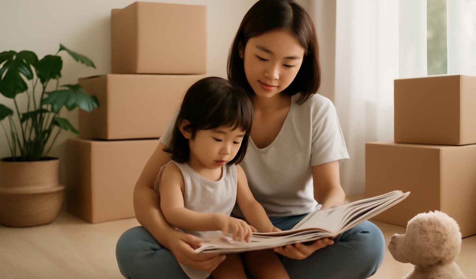 Settling Your Kids In Before the Move