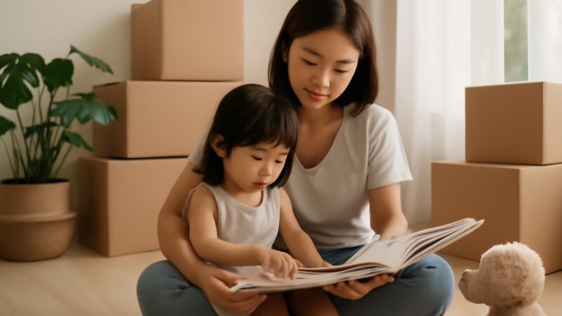 Settling Your Kids In Before the Move