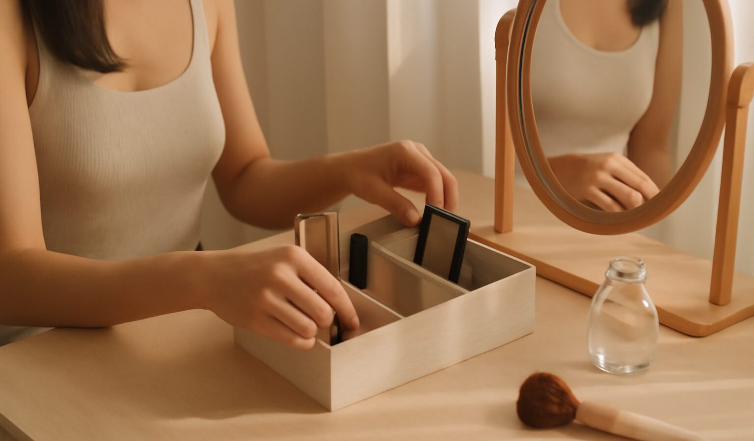 Organising a Makeup and Vanity Area