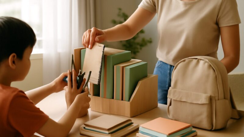 Organising Your Child's Study and School Supplies