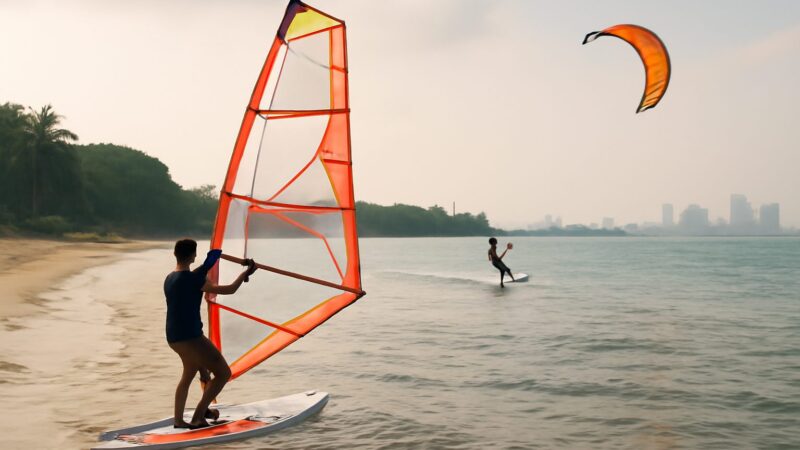 Windsurfing and Kitesurfing in Singapore