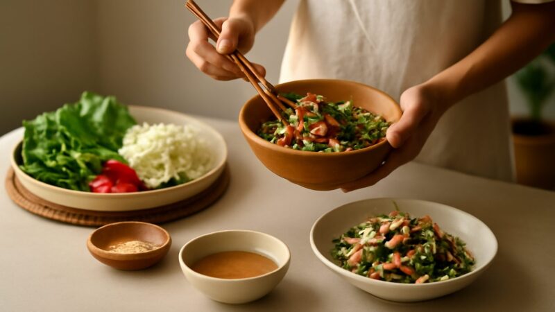 How to Make Asian Salads and Kerabu