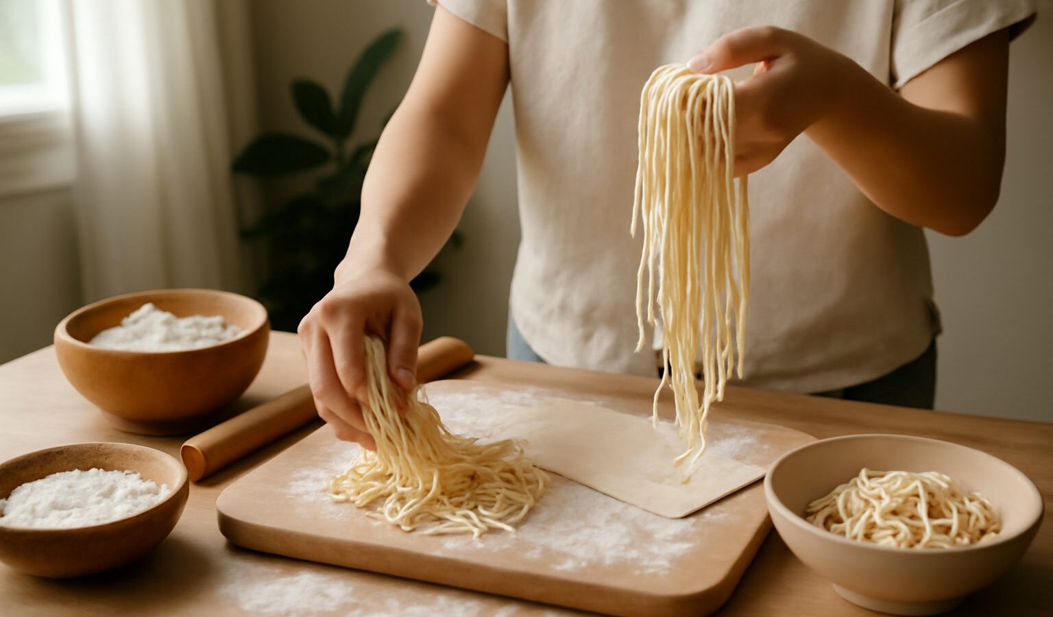 How to Make Fresh Noodles From Scratch