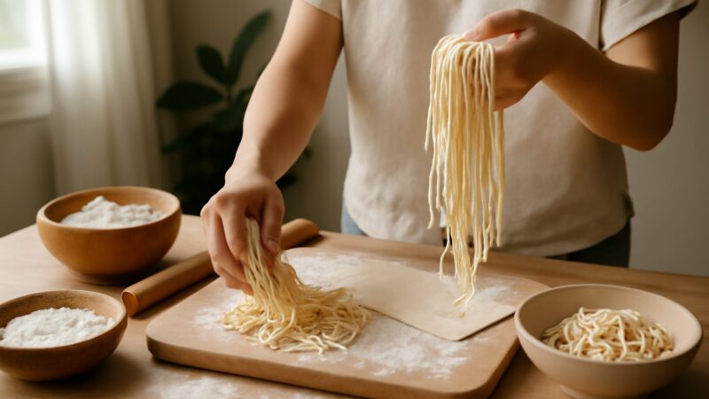 How to Make Fresh Noodles From Scratch