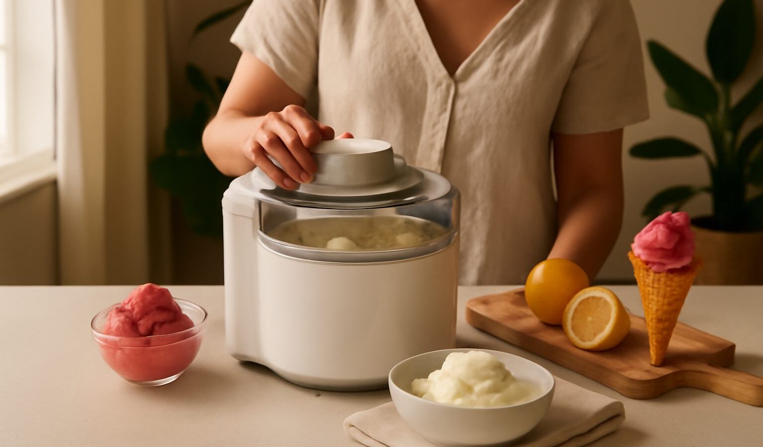How to Make Ice Cream and Sorbet at Home